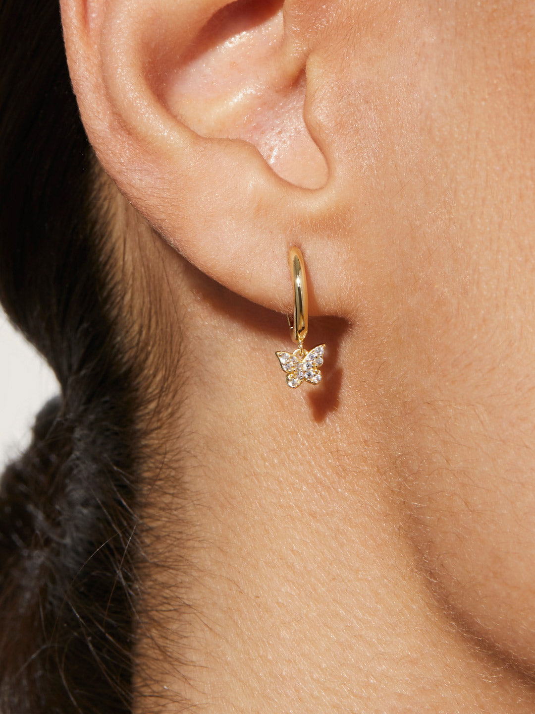 Ana Luisa Jewelry Earring Drop Butterfly Earrings Papillon Silver