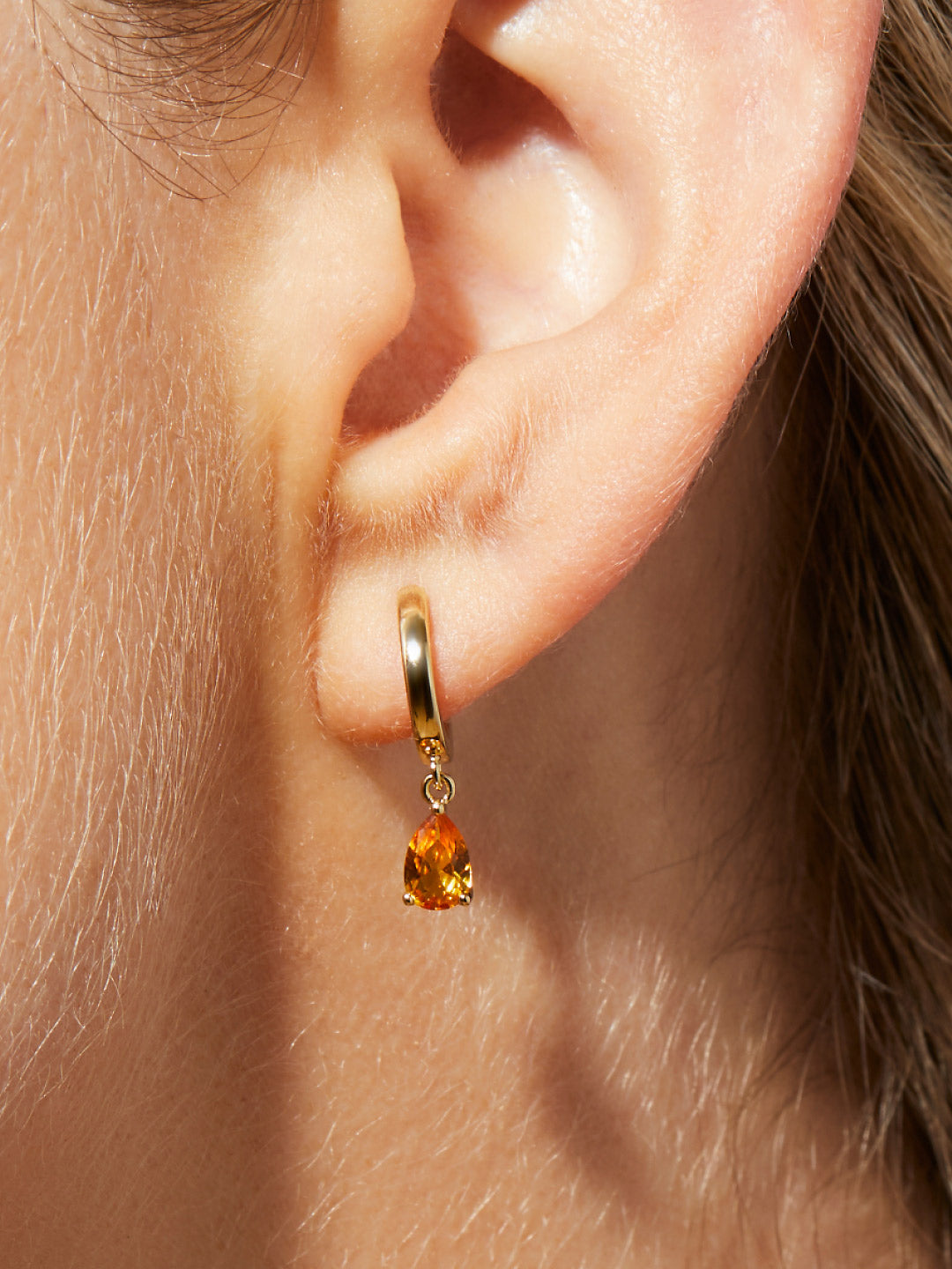 Ana Luisa Jewelry Earring Hoops Delicate Huggie Hoops Emme By Jusuf Gold