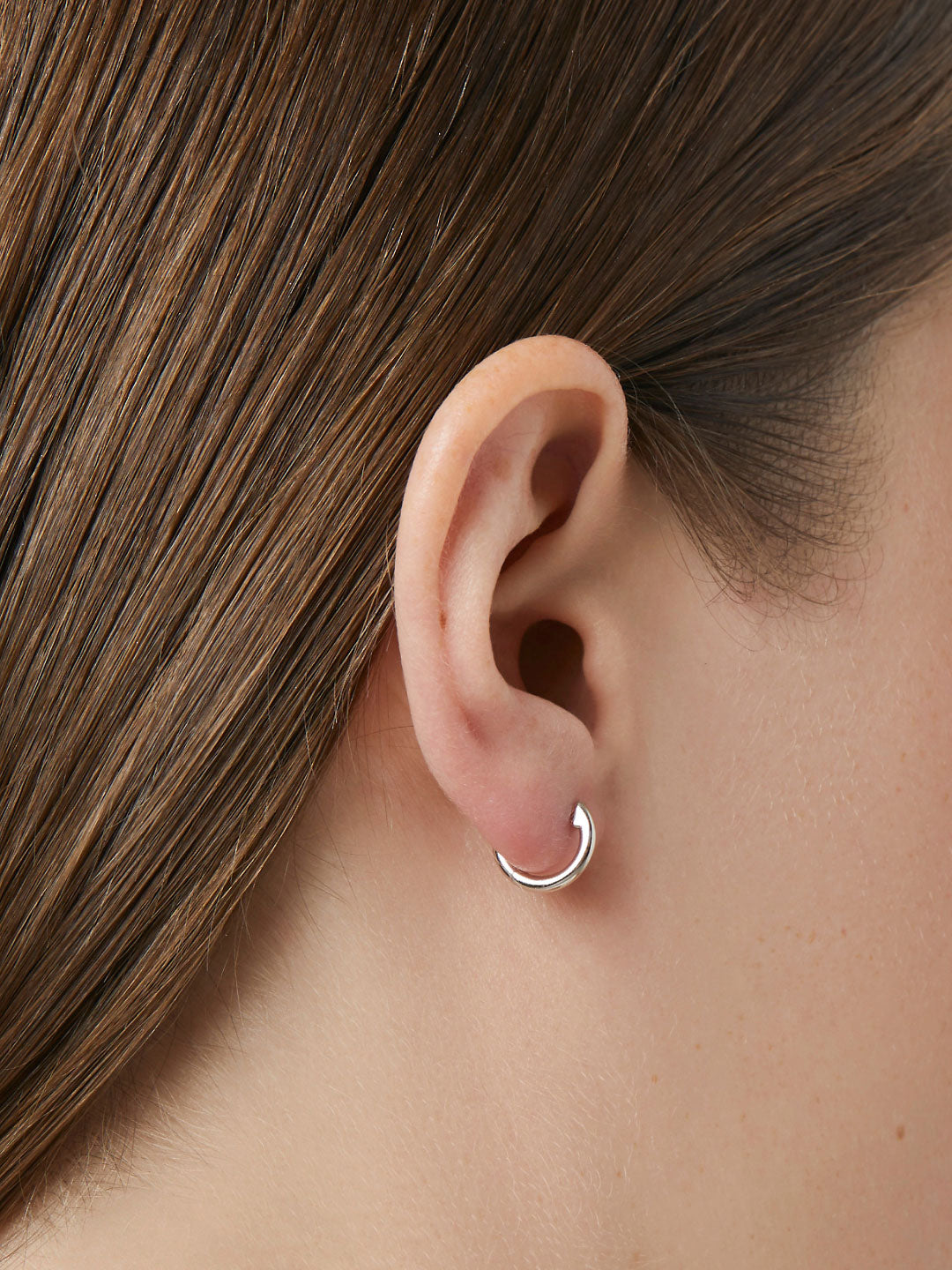 Ana Luisa Jewelry Earrings Huggies Sterling Silver Mini Huggie Hoops Mini Huggie Hoops Silver