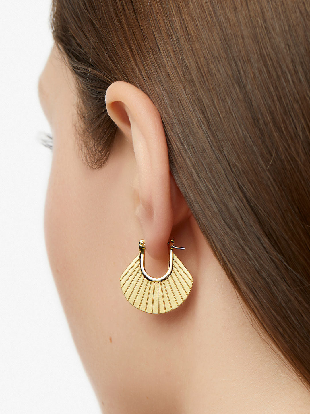 Ana Luisa Jewelry Earrings Small Hoops Gold Statement Earrings Everett Gold