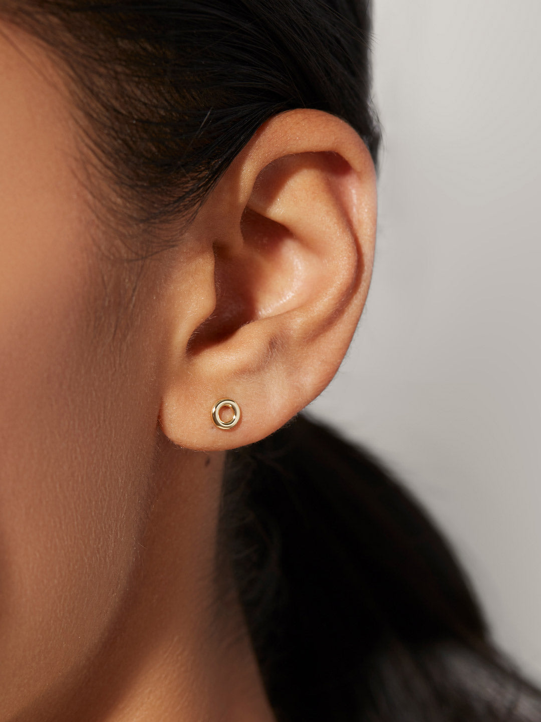Ana Luisa Jewelry Earrings Stud Circle Earrings Suki Silver