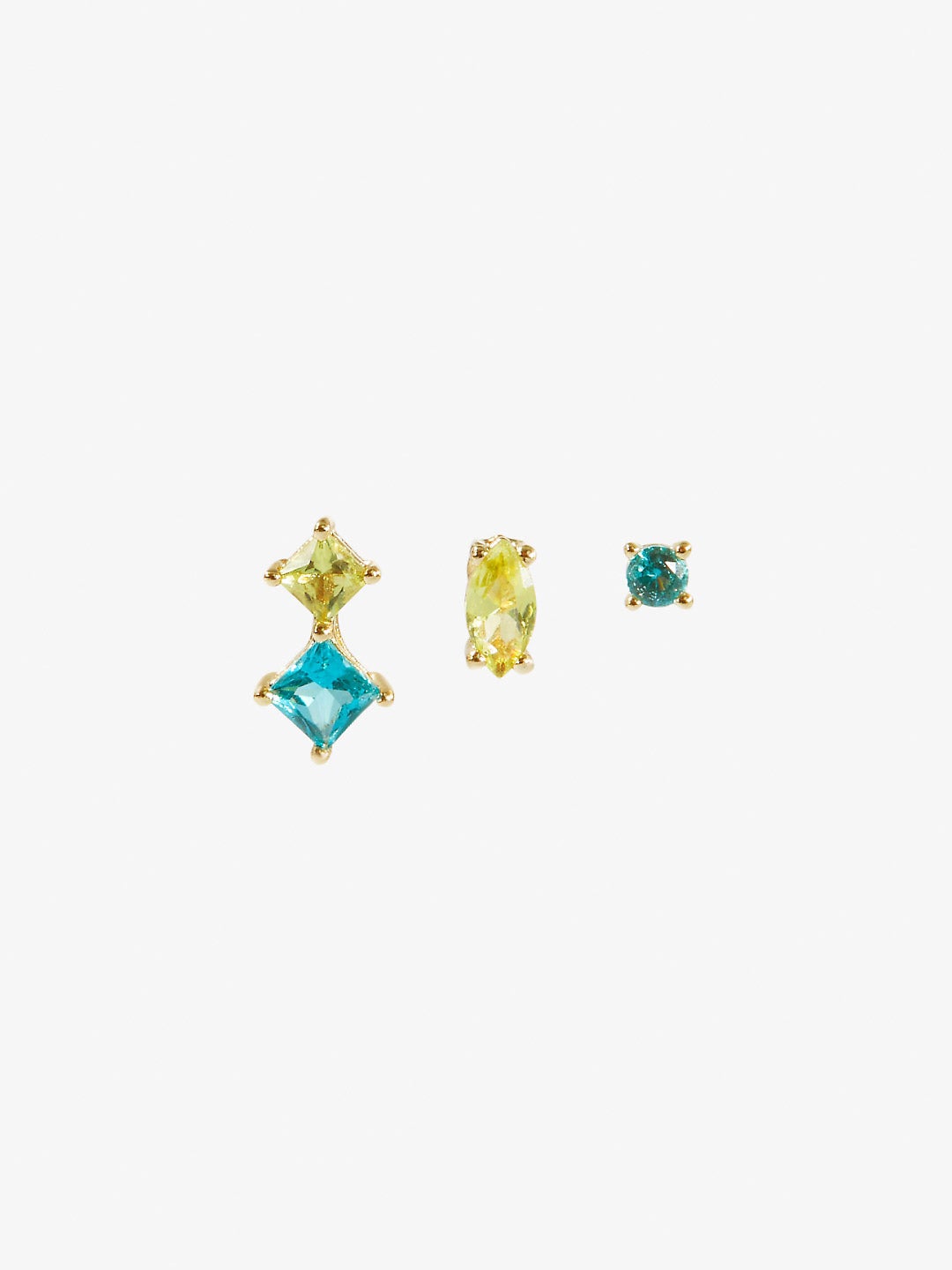 1 - Ana Luisa Jewelry Earrings Stud Earrings Set Val Marine Gold