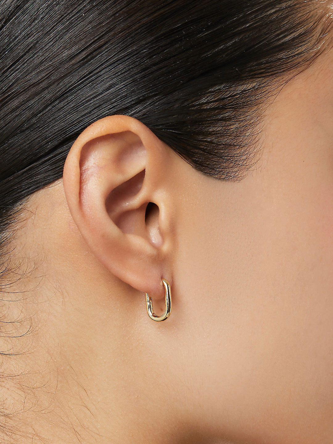 Ana Luisa Jewelry Hoop Earrings Gold Hoop Earrings Rox Mini Silver