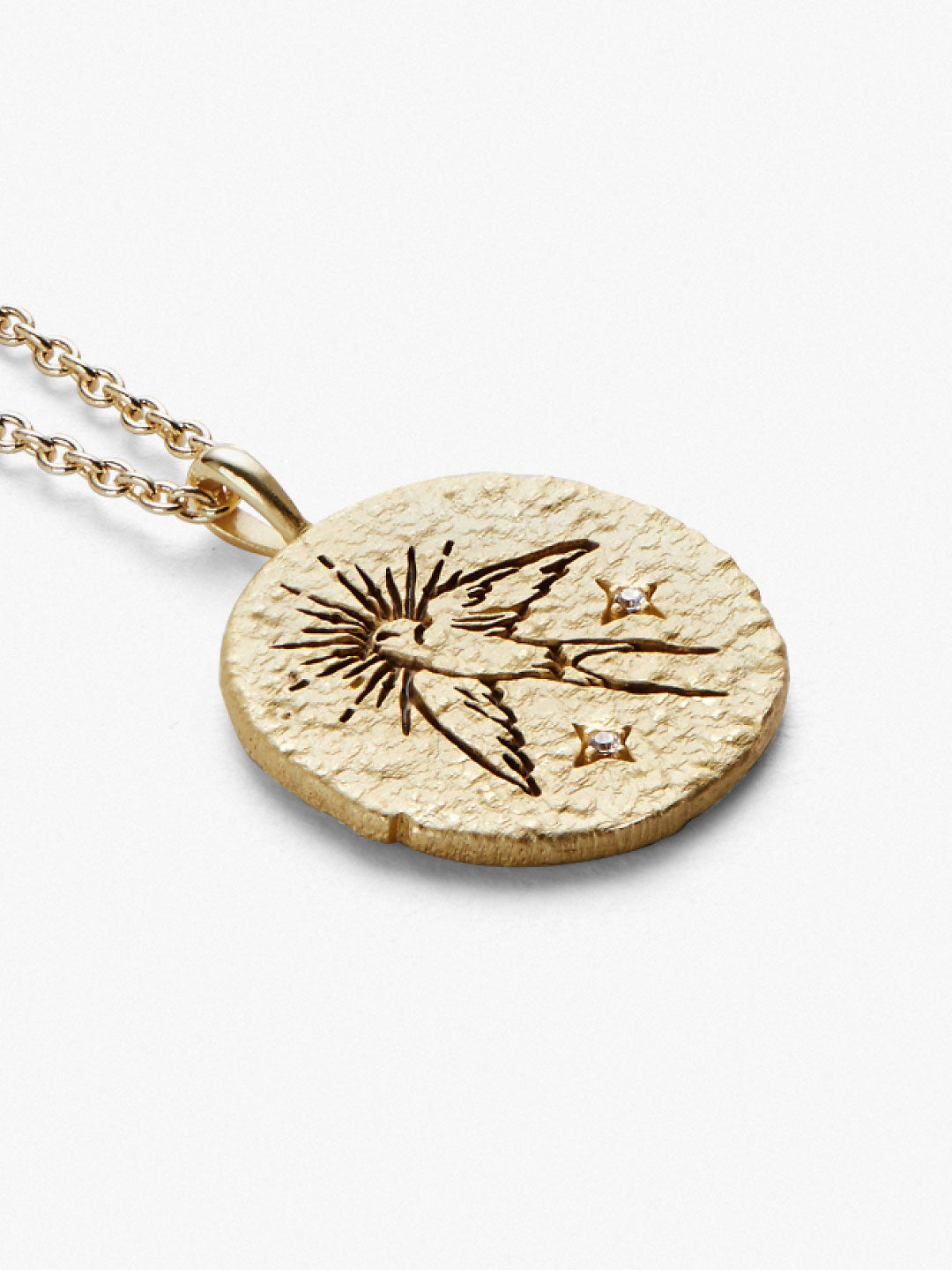 Ana Luisa Jewelry Necklaces Pendants Gold Coin Necklace Air Pendant Gold