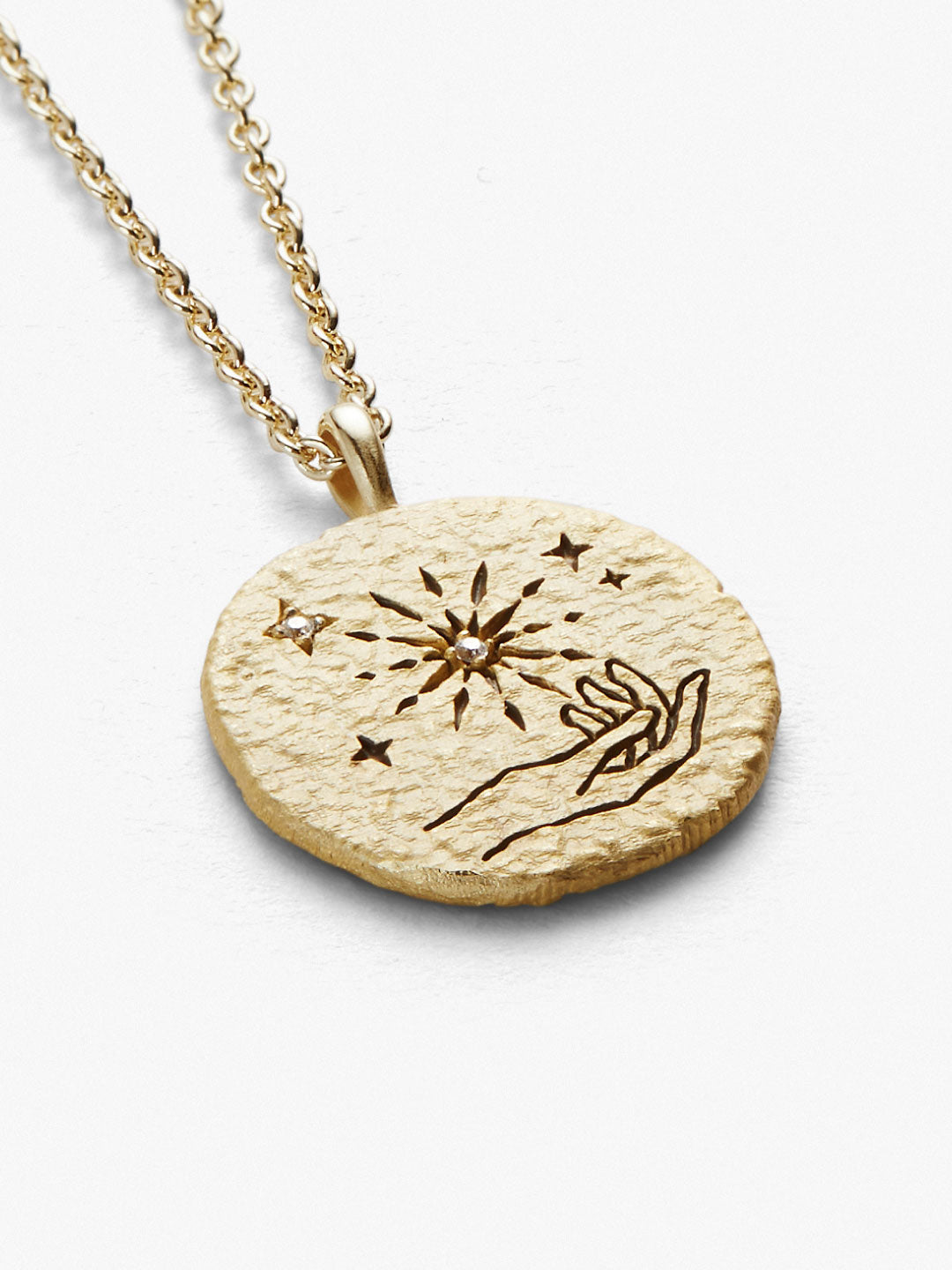 Ana Luisa Jewelry Necklaces Pendants Gold Coin Necklace Light Pendant Gold