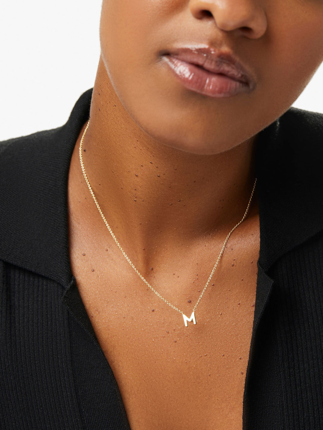 Ana Luisa Jewelry Necklaces Pendants Gold Initial Necklace Letter Silver