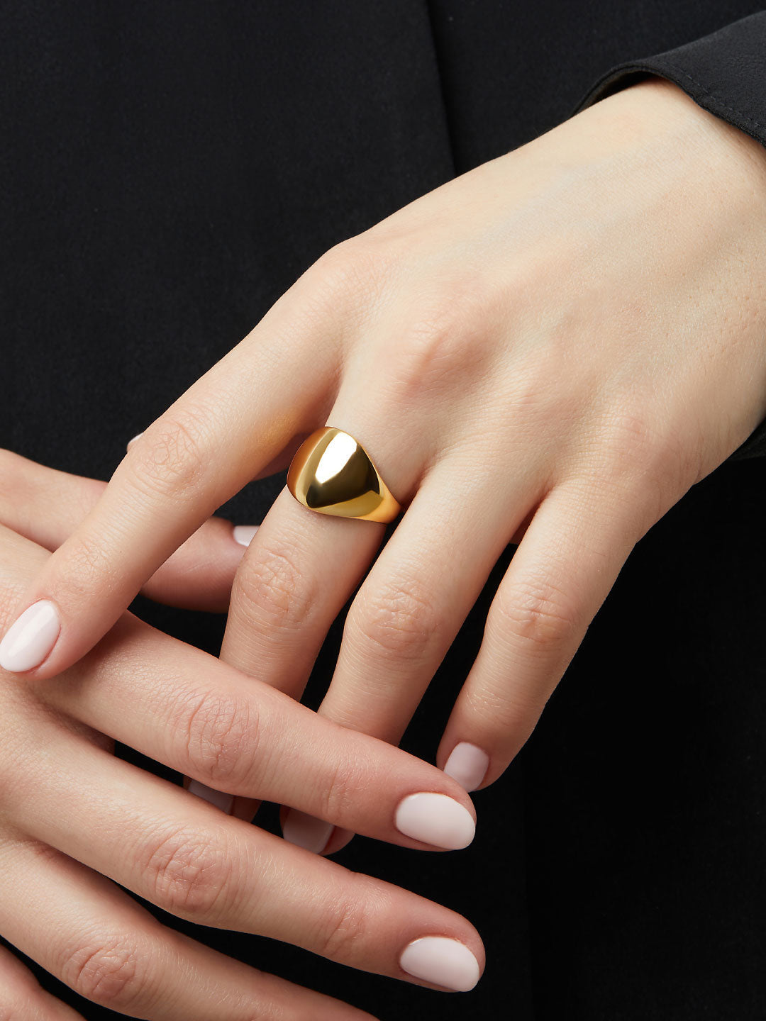 Ana Luisa Jewelry Rings Statement Rings Gold Statement Ring Edie Stainless Steel