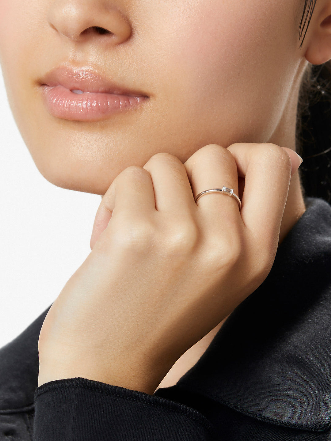 Ana Luisa Jewelry Rings Thin Bands Dainty Ring Paisley Silver
