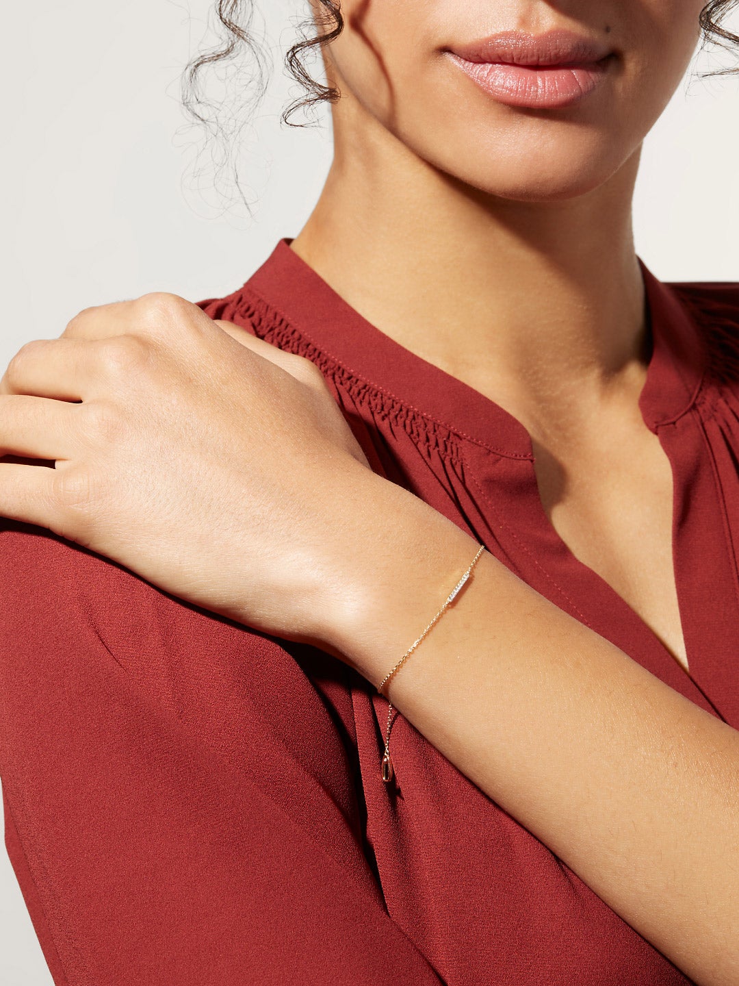 Ana Luisa Jewelry Bracelets Light Chains Bar Bracelet Carette Silver.