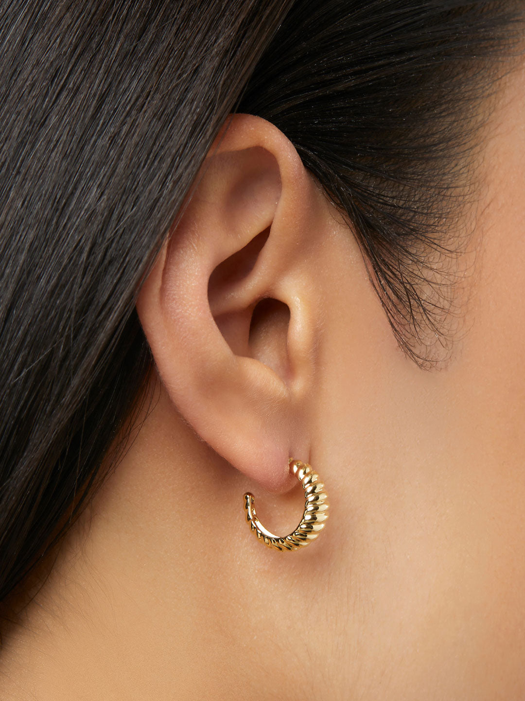 Ana Luisa Jewelry Earrings Small Hoops Chunky Gold Hoop Earrings Joni Gold