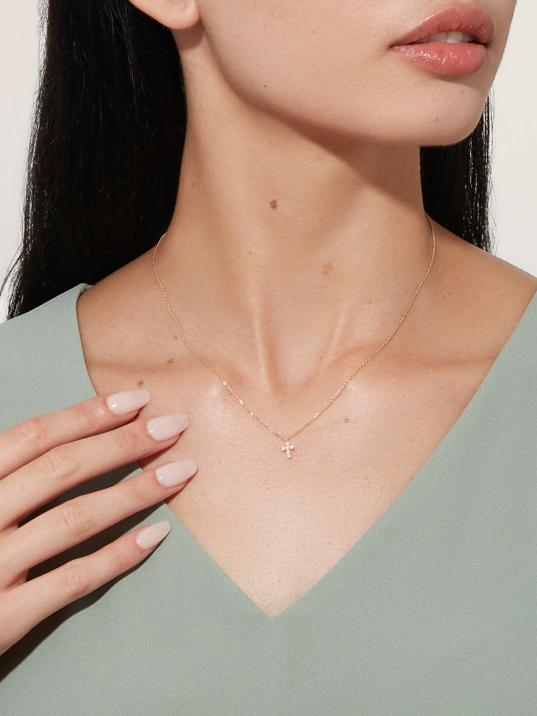 Ana Luisa Jewelry Necklaces Pendants Cross Necklace Jacob Silver