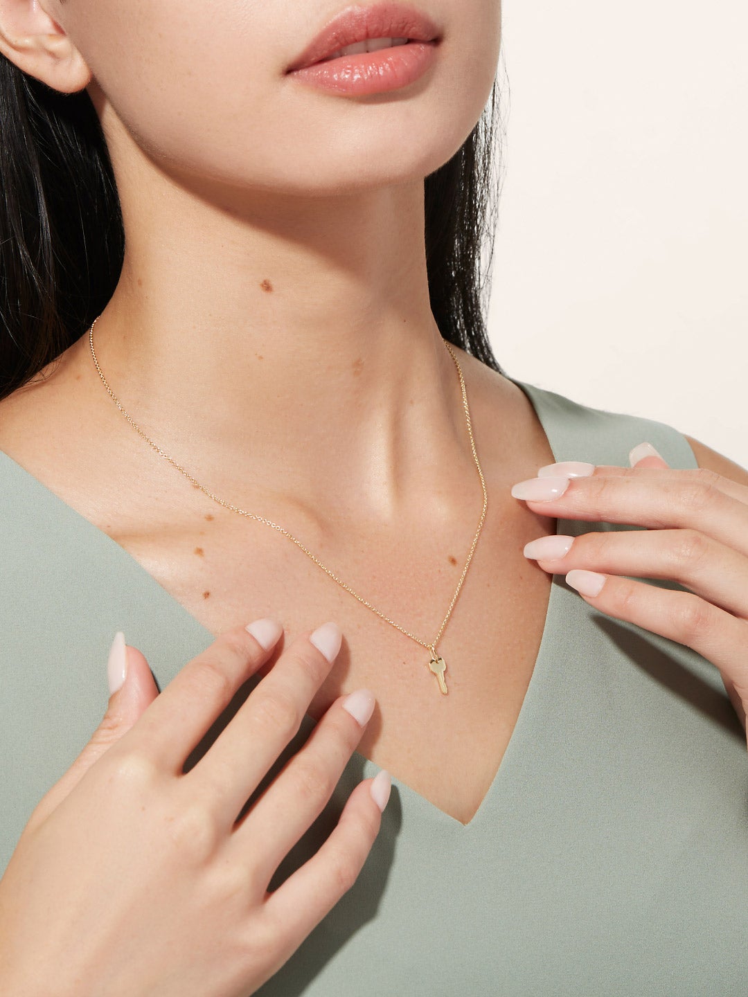 Ana Luisa Jewelry Necklaces Pendants Key Necklace Charlie Silver