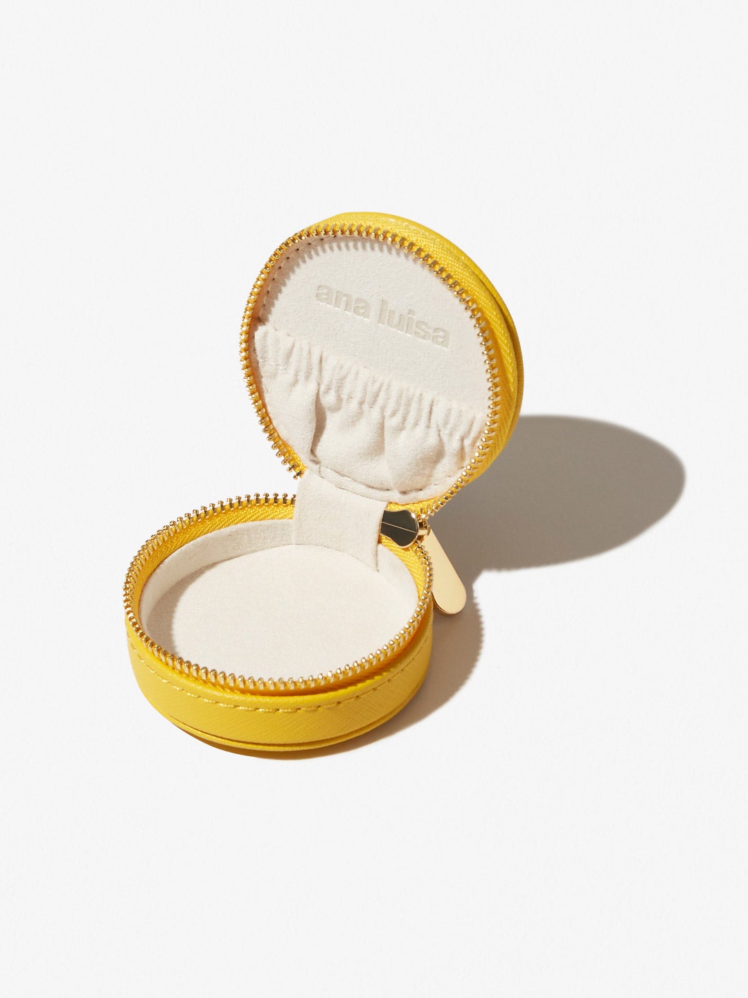 Ana Luisa Jewelry Accessories Storage Travel Jewelry Case Mini Mini Jewelry Case Yellow