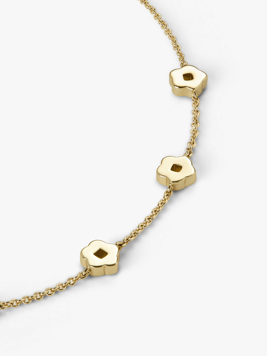 Ana Luisa Jewelry Bracelet Chain Bracelet Flower Bracelet Rowena Bracelet Gold