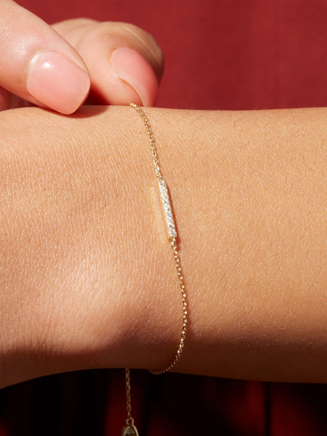 Ana Luisa Jewelry Bracelets Light Chains Bar Bracelet Carette Silver.