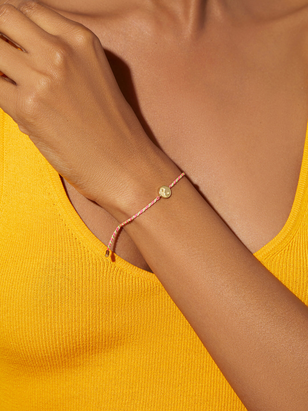 Ana Luisa Jewelry Bracelets Light Chains Friendship Bracelet Yin Yang Bracelet Gold