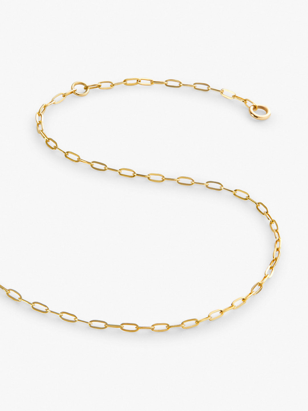 Ana Luisa Jewelry Bracelets Light Chains Gold Chain Bracelet Gold Paperclip Bracelet Solid Gold