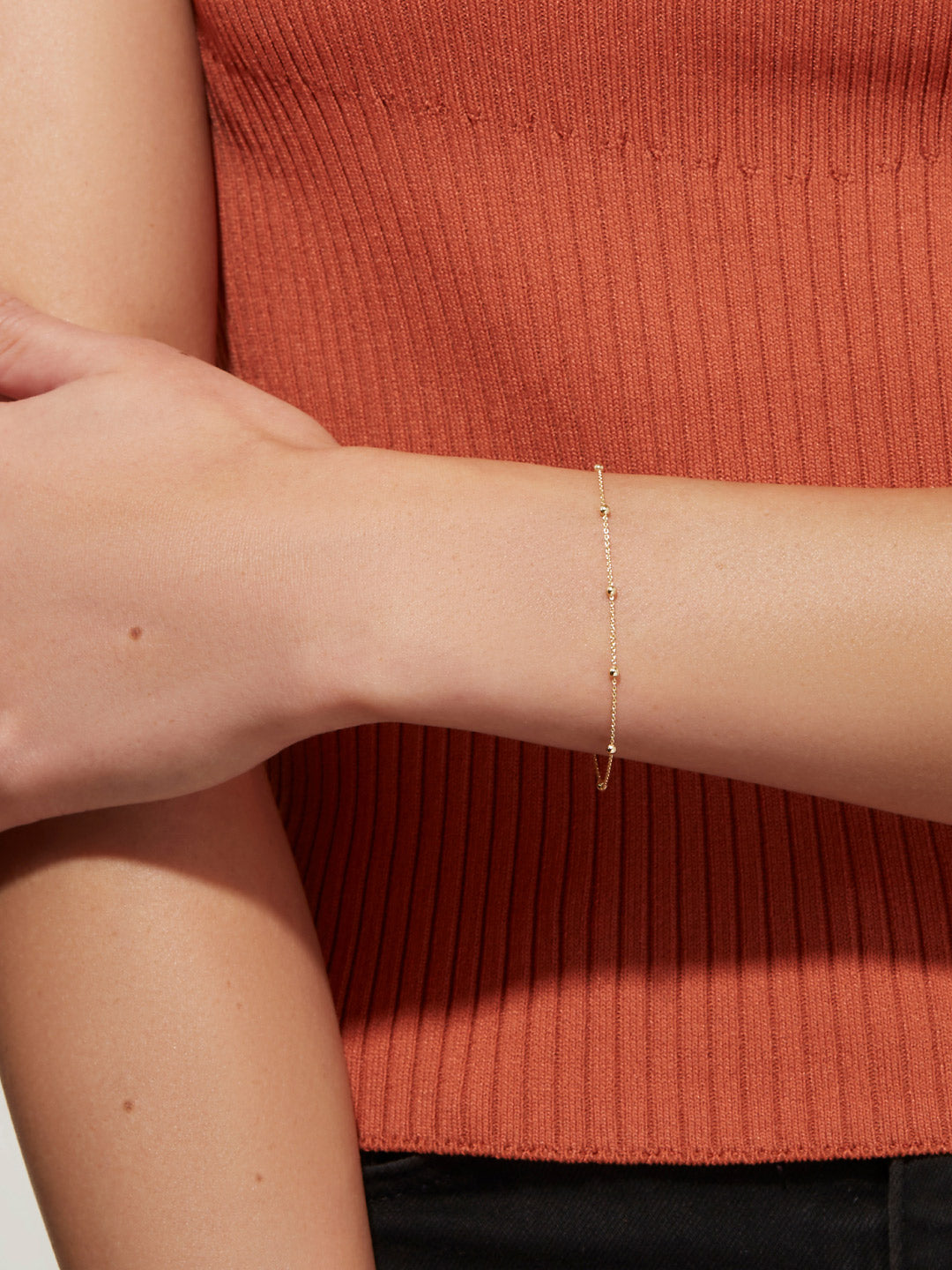 Ana Luisa Jewelry Bracelets Light Chains Gold Chain Bracelet Harry Silver