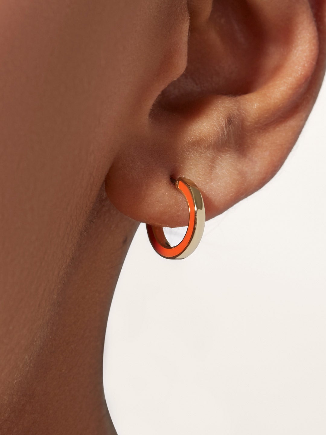 Ana Luisa Jewelry Earring Small Hoops Mini Hoop Earrings Cori Poppy Gold