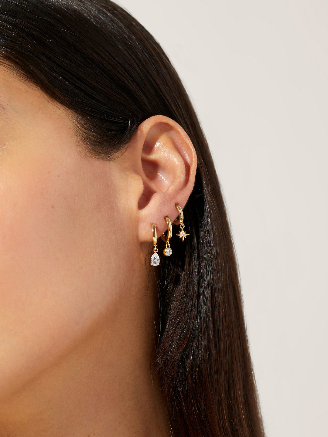 Ana Luisa Jewelry Earrings Charm Earring Bundle Gold
