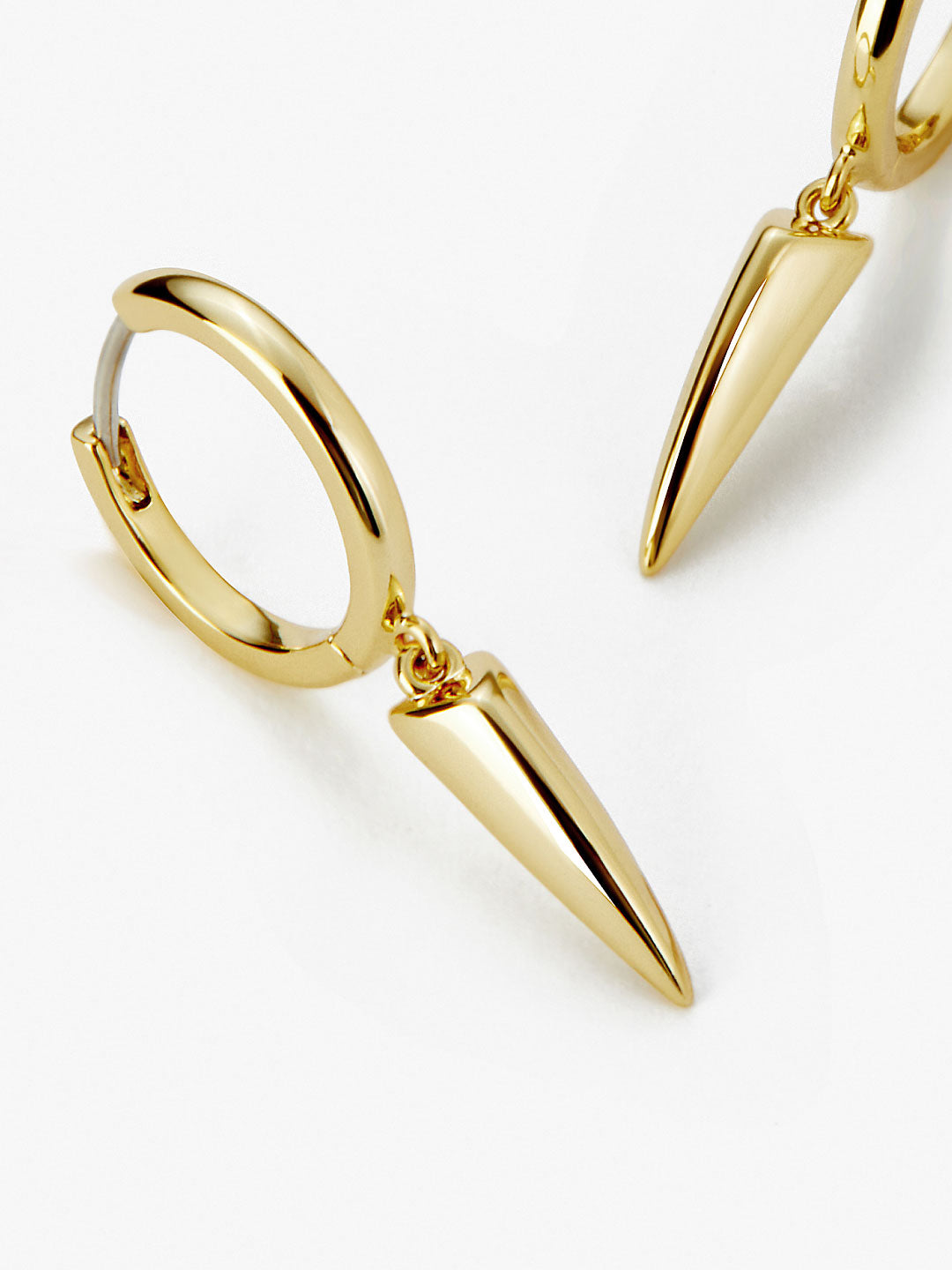 Ana Luisa Jewelry Earrings Drop Gold Huggie Hoop Earrings Marlow Gold