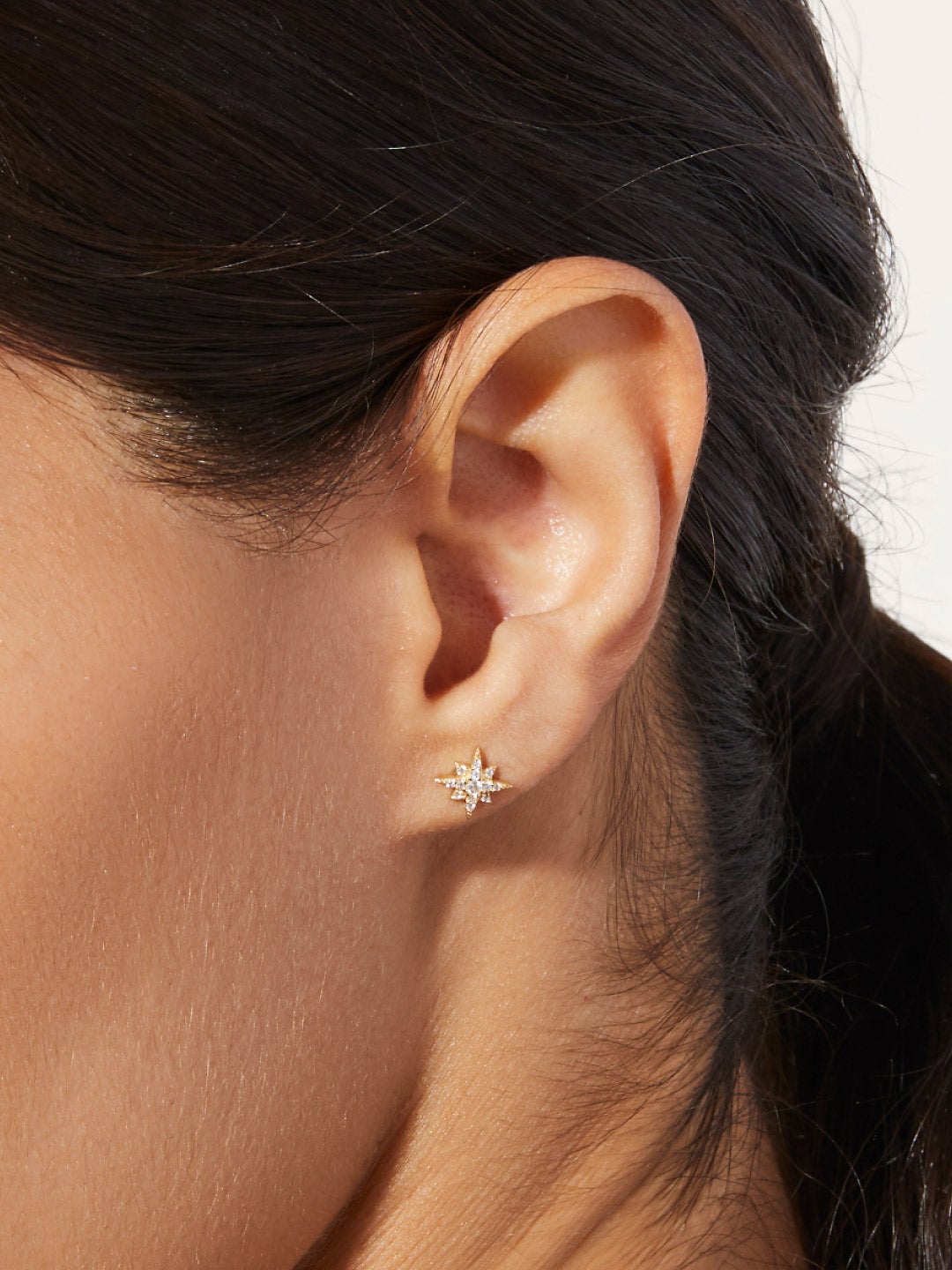 Ana Luisa Jewelry Earrings Stud Star Earrings Estrella Silver
