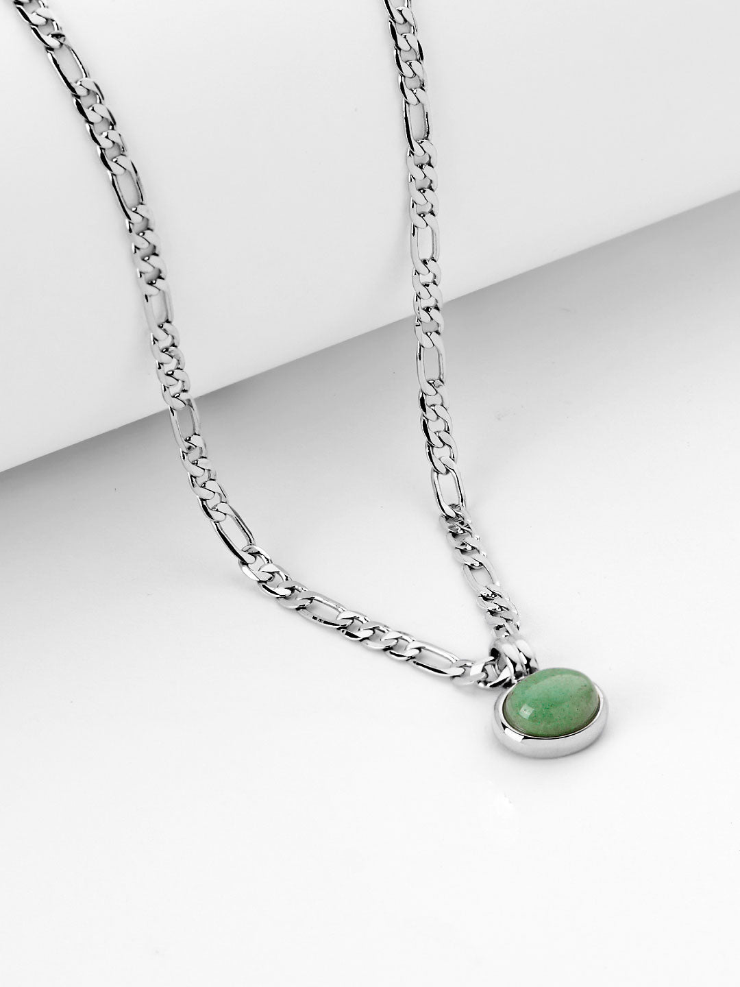Ana Luisa Jewelry Necklaces Pendants Gemstone Necklace Meesh Silver Rhodium