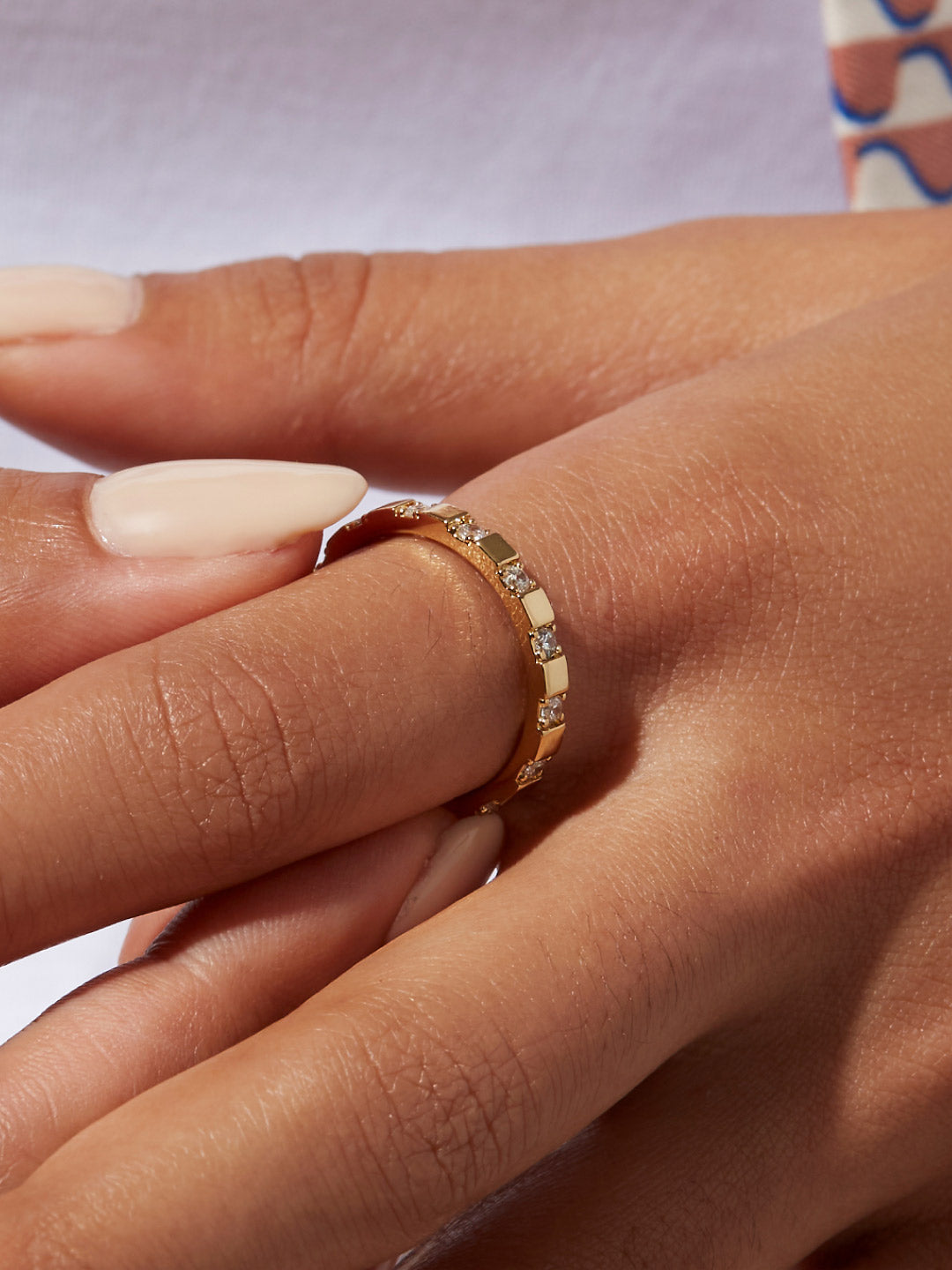 Ana Luisa Jewelry Rings Band Ring Gold Band Ring Ever Gold