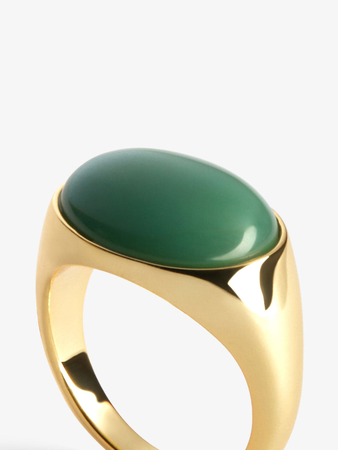 Ana Luisa Jewelry Rings Statement Rings Gold Dome Ring Maude Gold