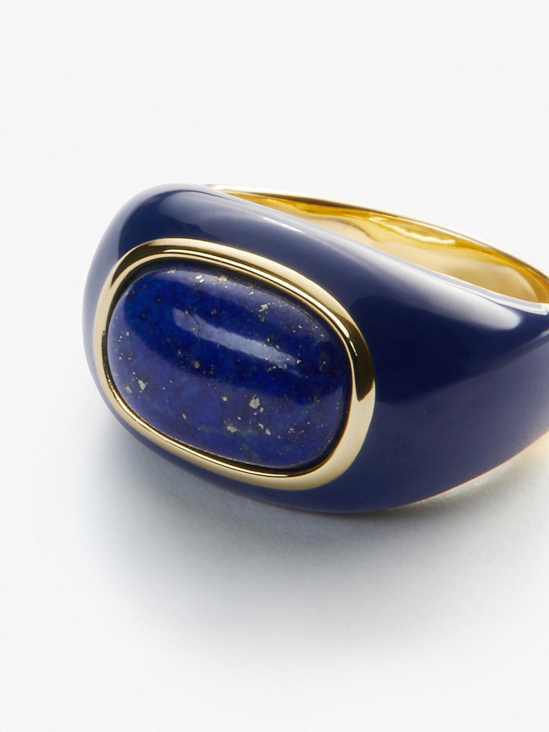 Ana Luisa Jewelry Rings Statement Rings Statement Ring Lennon Lapis Gold