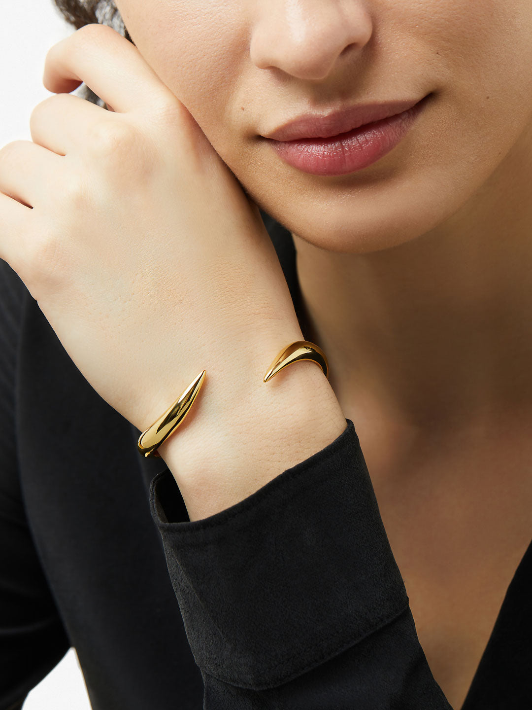 Ana Luisa Jewelry Bracelets Cuffs Gold Cuff Bracelet Drew Gold