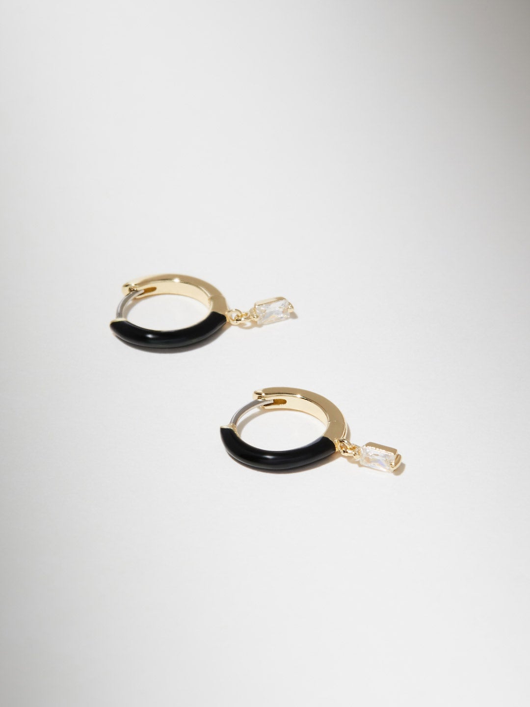 Ana Luisa Jewelry Earring Small Hoops Small Hoop Earrings Lee Black Silver