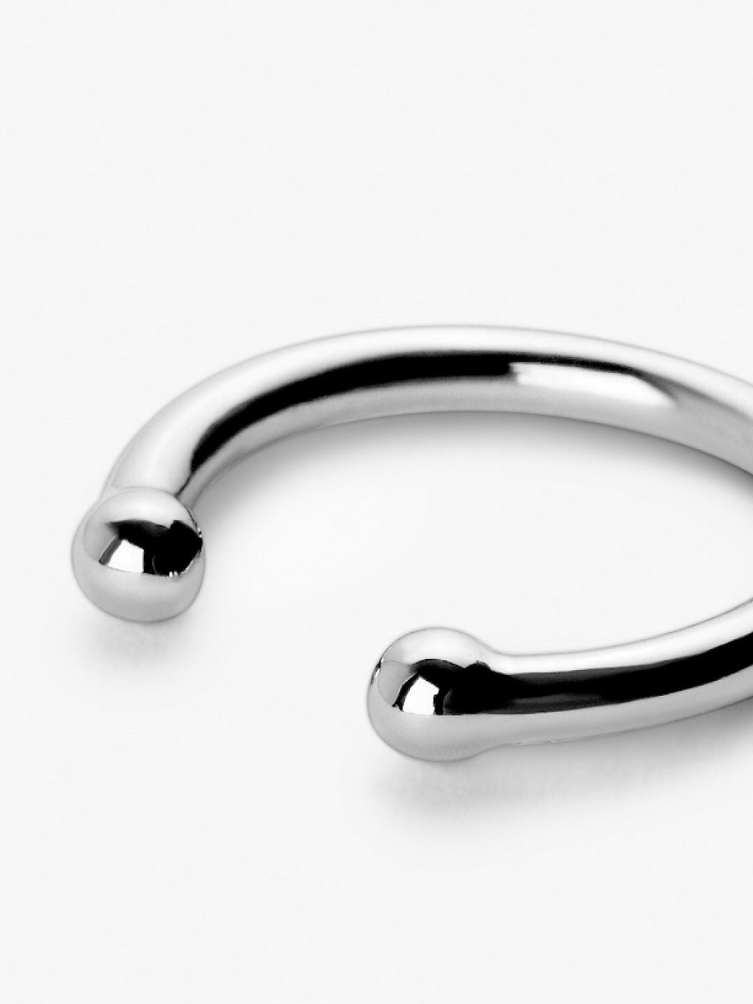 Ana Luisa Jewelry Earrings Stud Sterling Silver Simple Ear Cuff Silver Silver