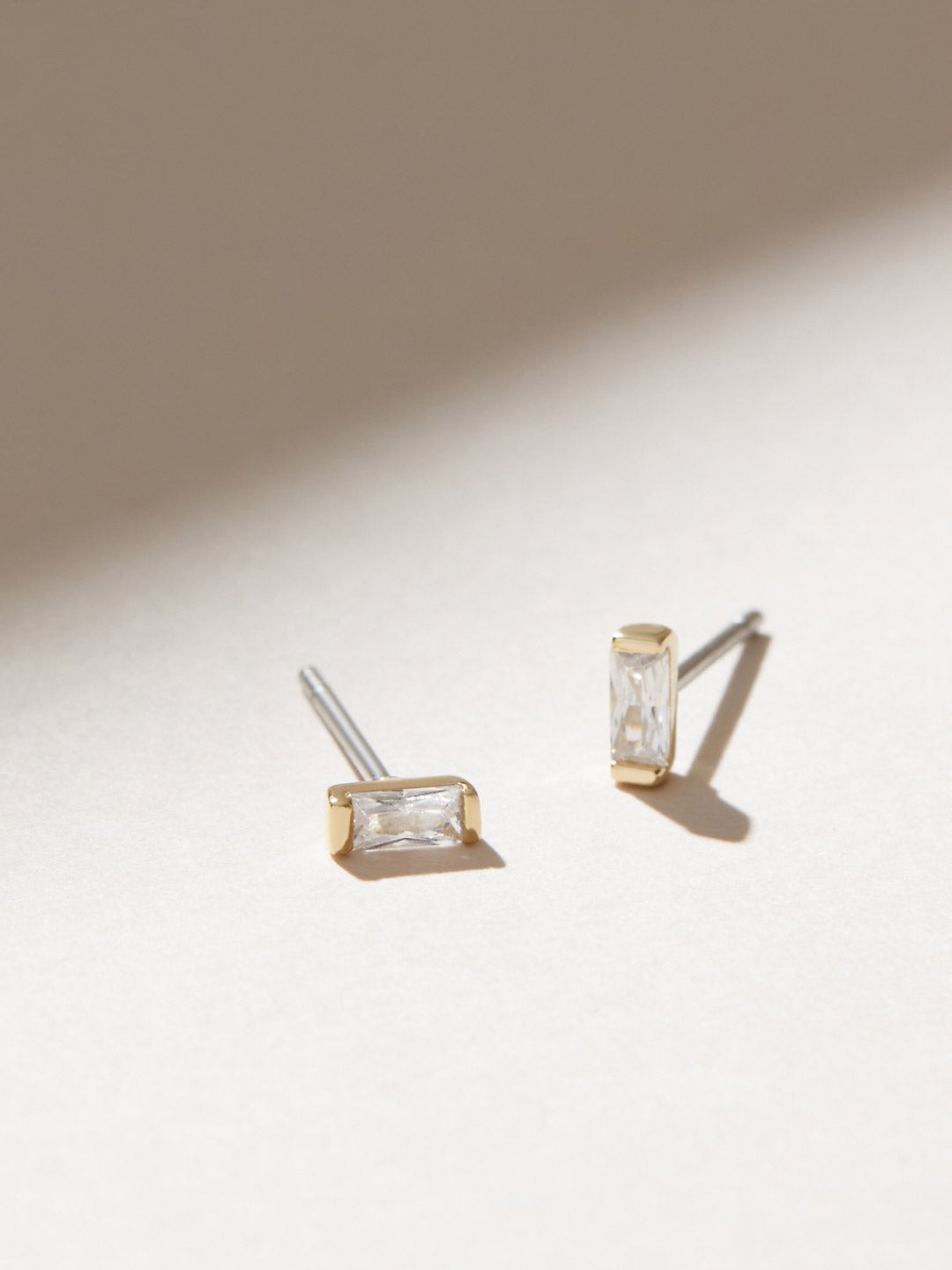 Ana Luisa Jewelry Earrings Studs Rectangle Earrings Kukei Silver