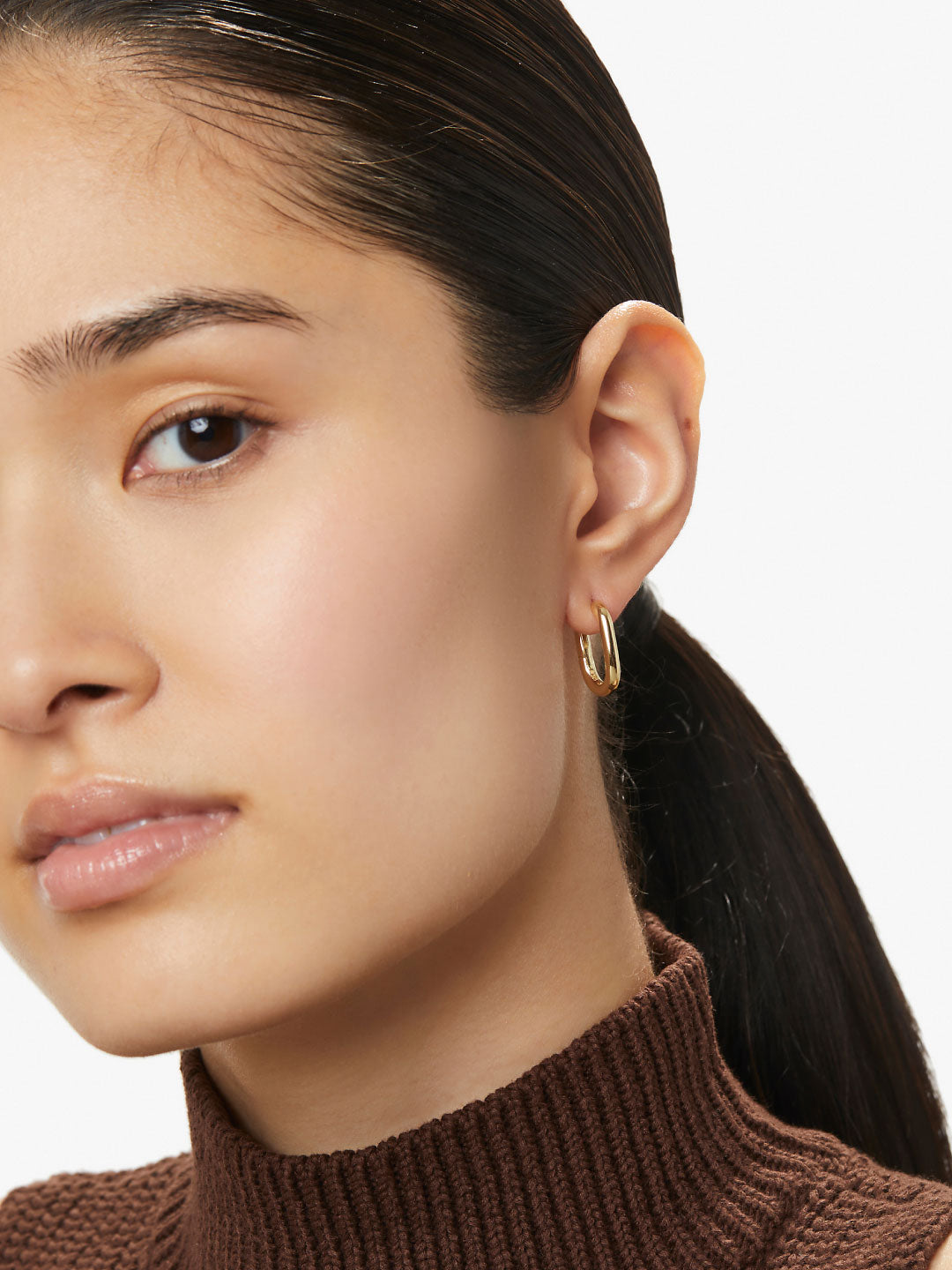 Ana Luisa Jewelry Hoop Earrings Gold Hoop Earrings Rox Small Silver