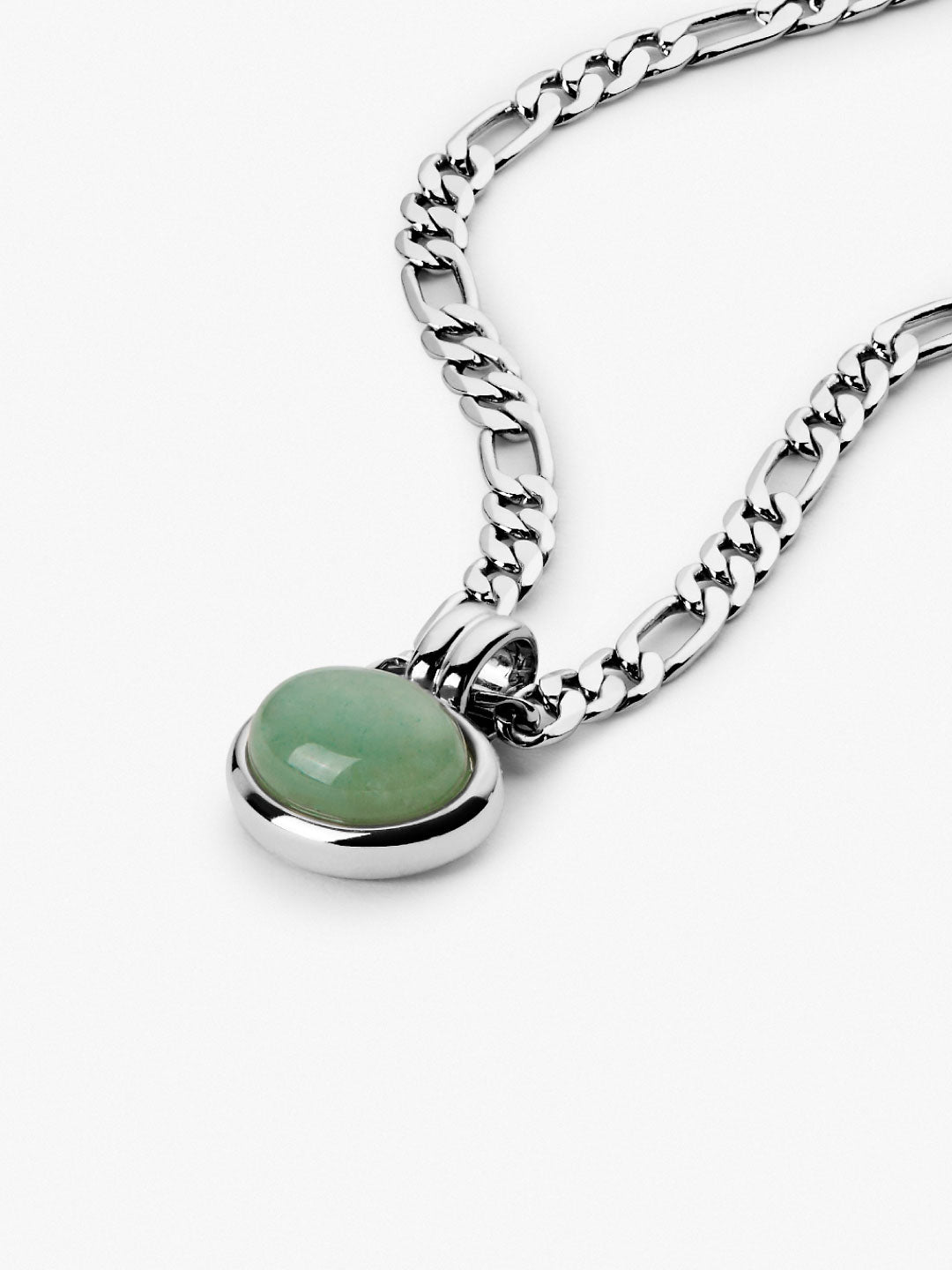 Ana Luisa Jewelry Necklaces Pendants Gemstone Necklace Meesh Silver Rhodium