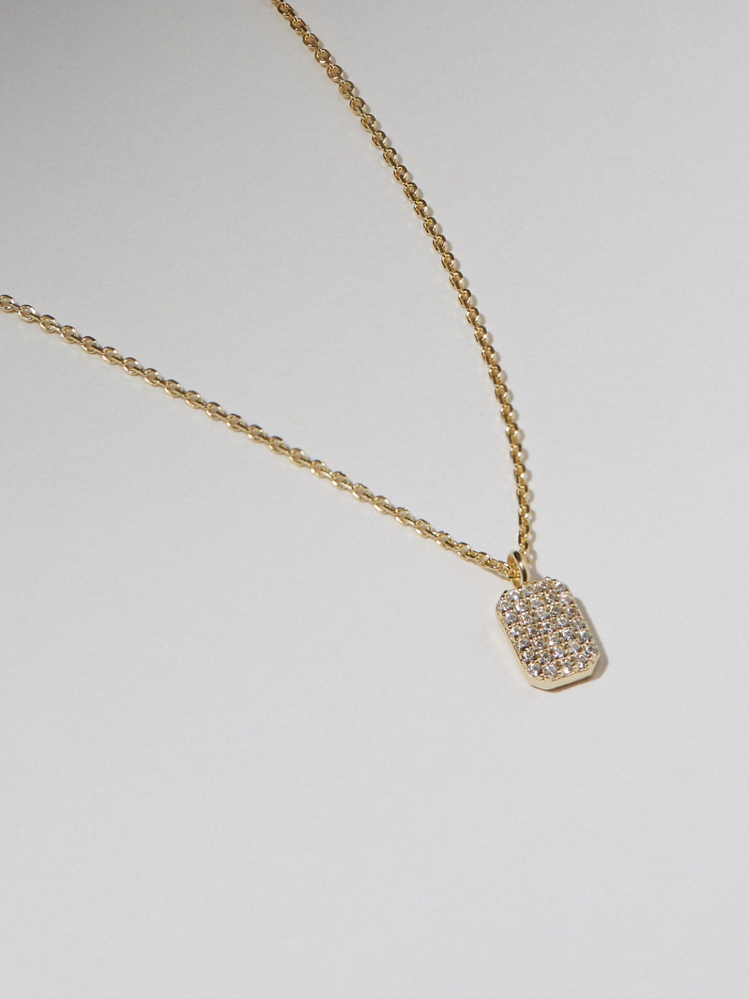 Ana Luisa Jewelry Necklaces Pendants Tag Necklace Will Silver