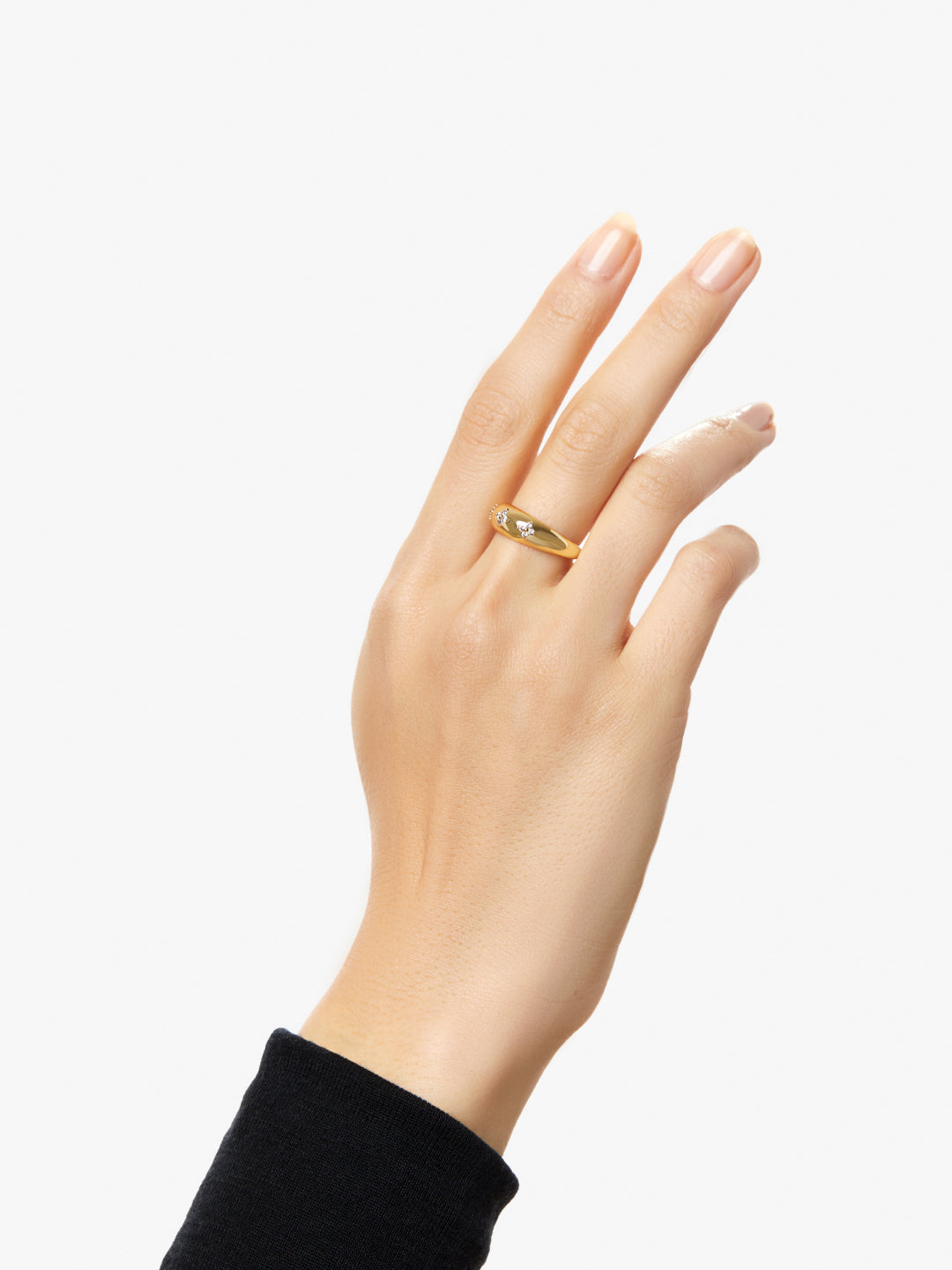 Ana Luisa Jewelry Rings Statement Rings Gold Dome Ring Amber Ring Gold