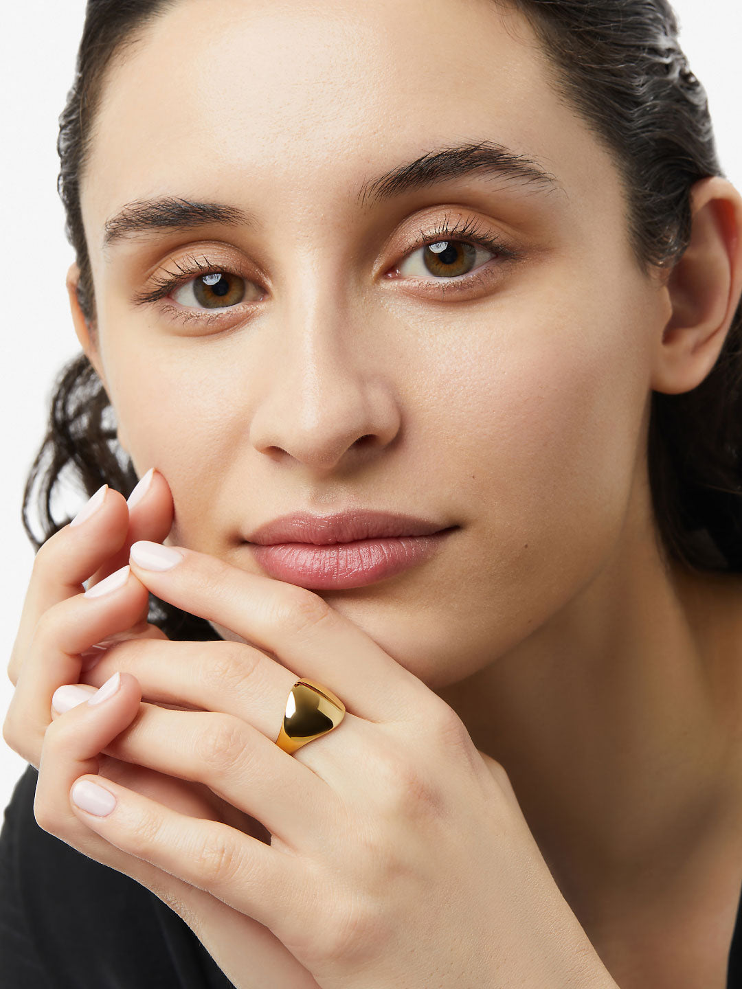 Ana Luisa Jewelry Rings Statement Rings Gold Statement Ring Edie Stainless Steel