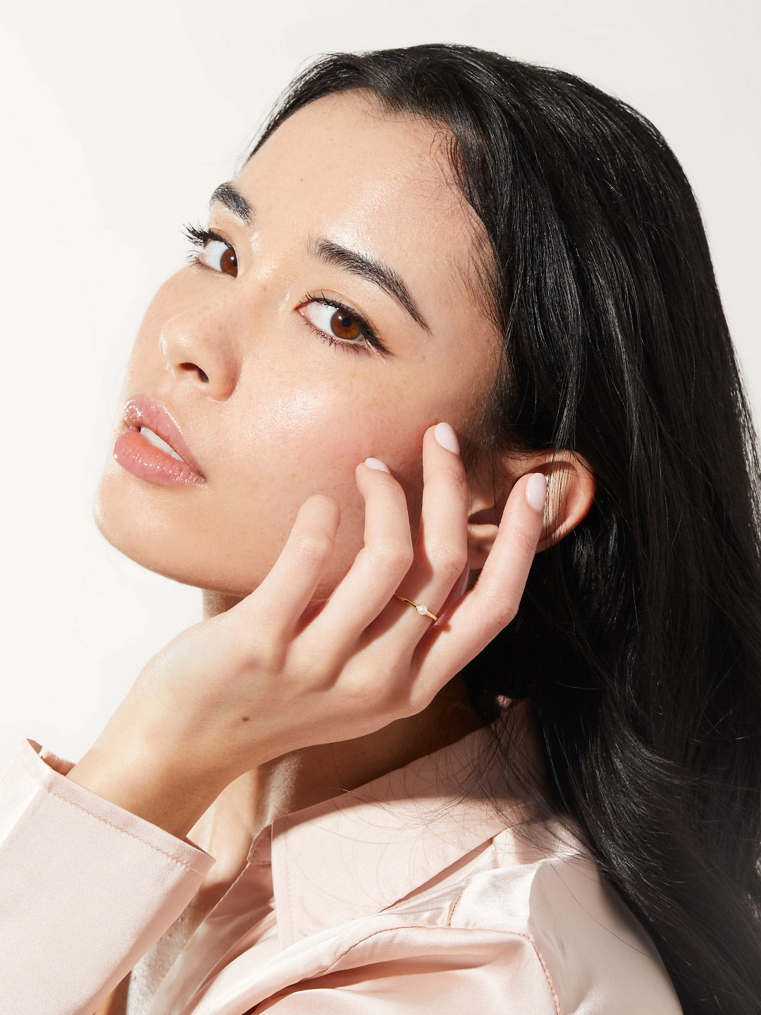 Ana Luisa Jewelry Rings Statement Rings Pearl Ring Maika Silver