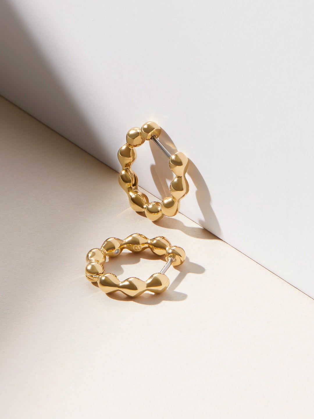 Ana Luisa Jewelry Earrings Small Hoops Mini Hoop Earrings Bubble Small Stainless Steel