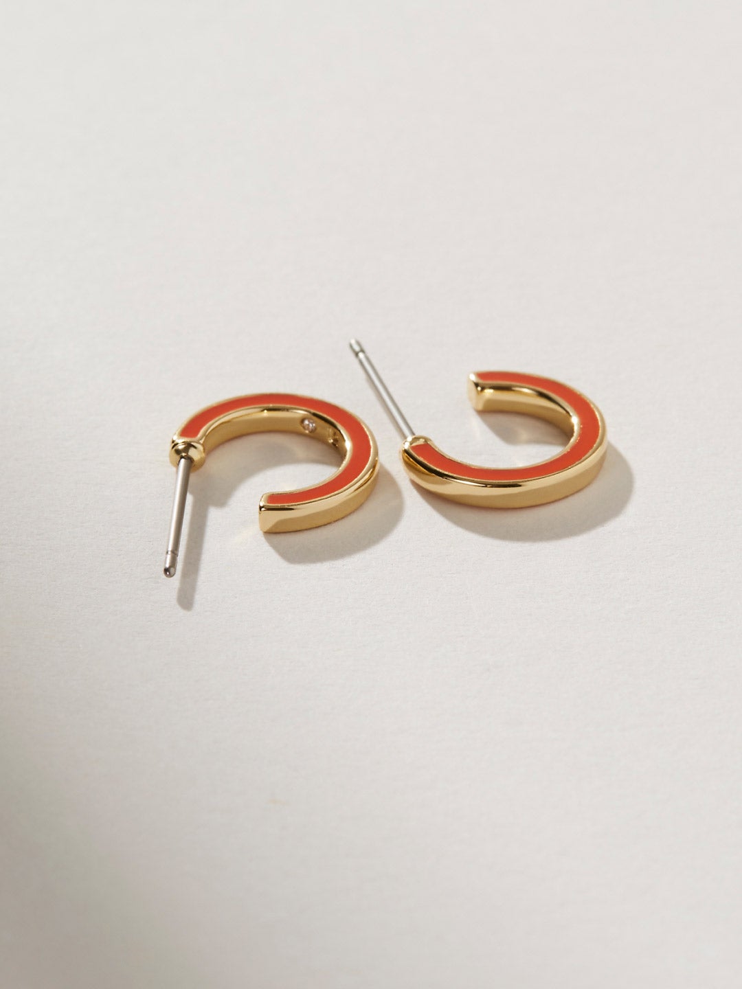 Ana Luisa Jewelry Earring Small Hoops Mini Hoop Earrings Cori Poppy Gold