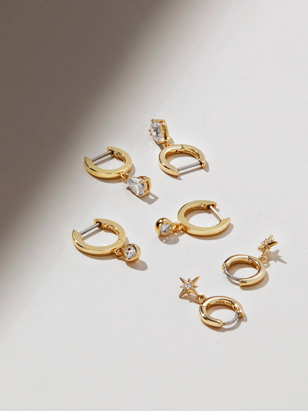 Ana Luisa Jewelry Earrings Charm Earring Bundle Gold