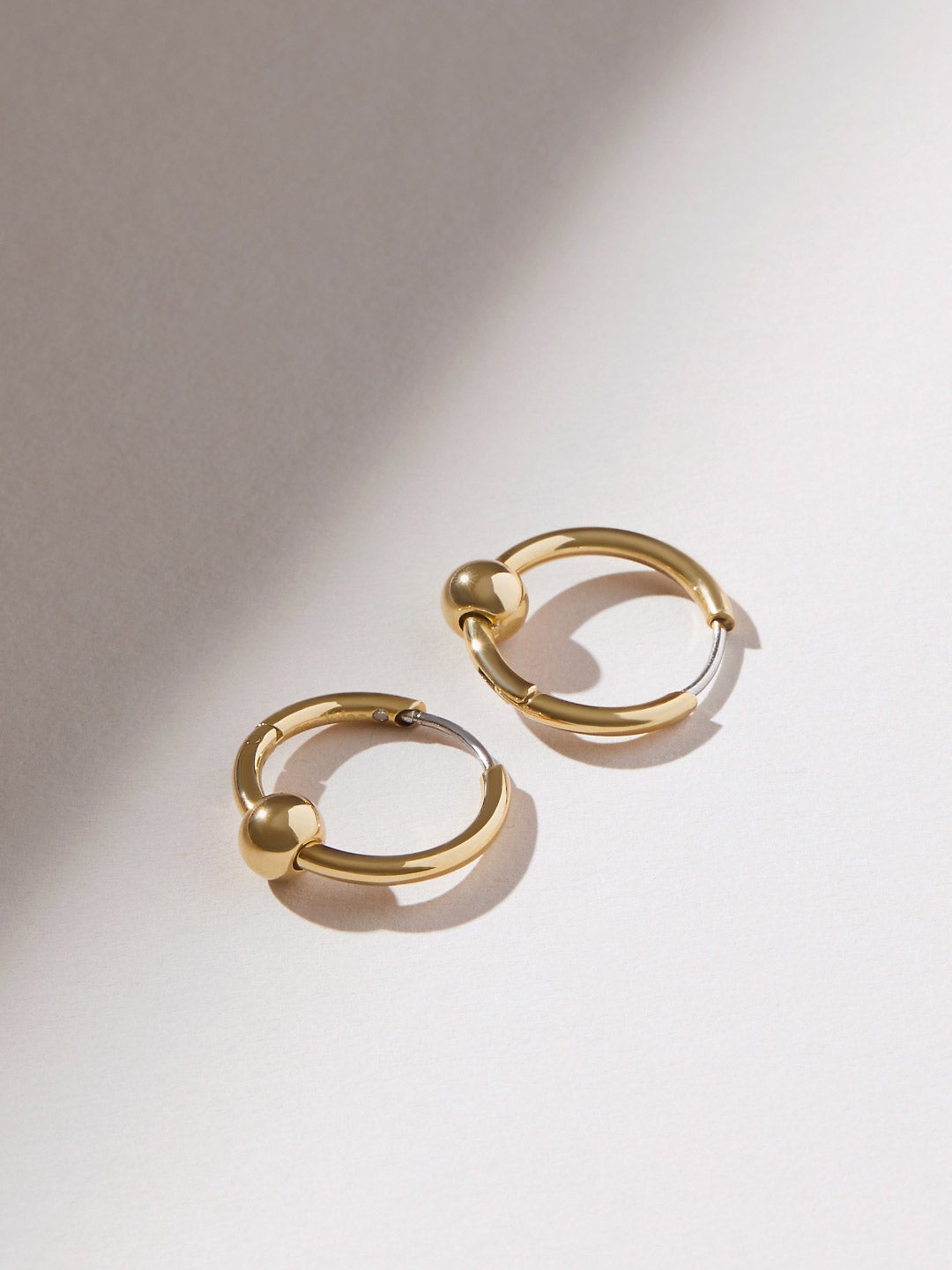 Ana Luisa Jewelry Earrings Medium Hoops Small Hoop Earrings Viv Stainless Steel