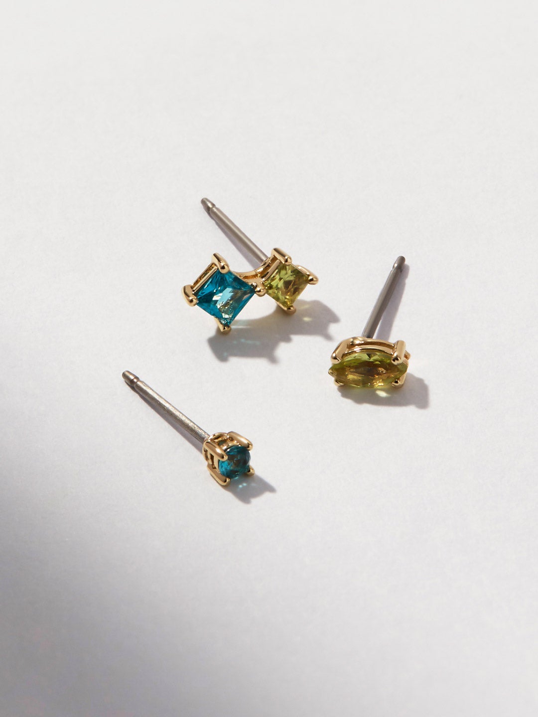 5 - Ana Luisa Jewelry Earrings Stud Earrings Set Val Marine Gold
