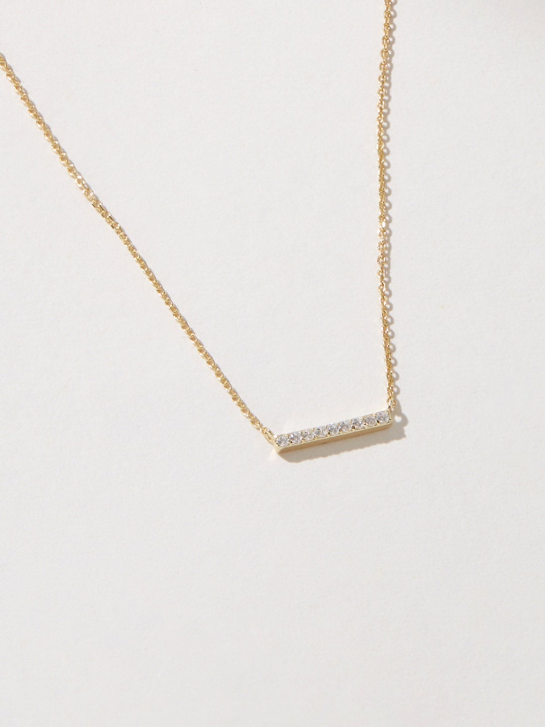Ana Luisa Jewelry Necklaces Pendants Bar Necklace Ines Silver