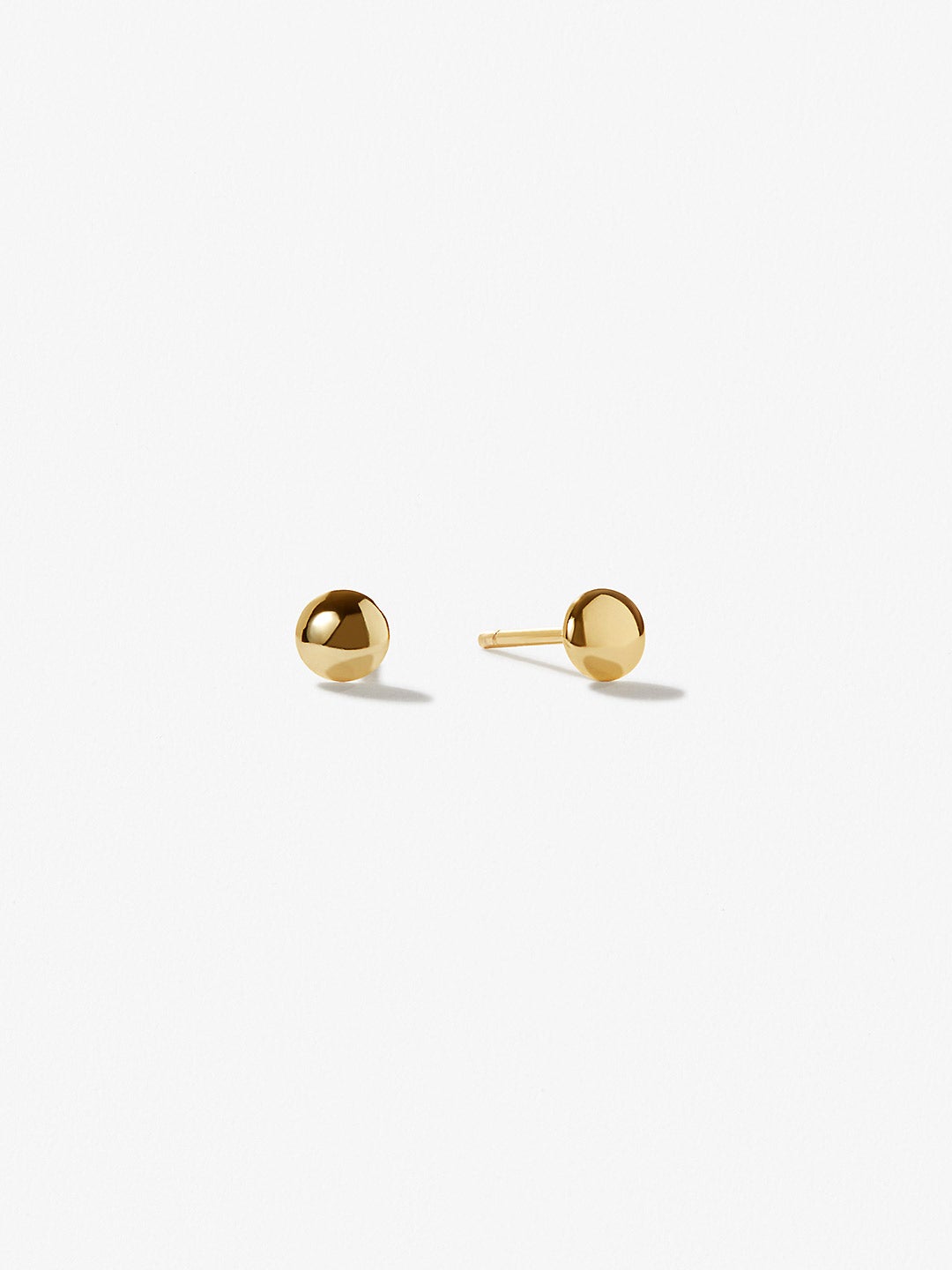Ana Luisa Earrings Studs Earrings Thumbtack Stud Earrings Mini Disco Gold