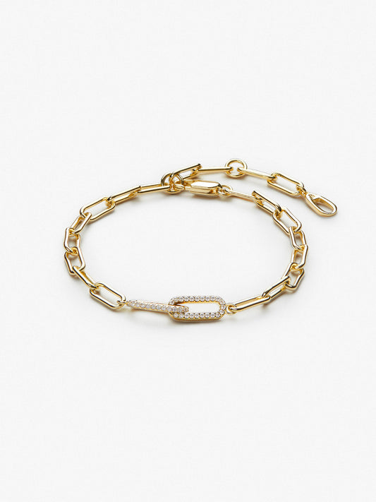 Ana Luisa Jewelry Bracelets Bold Chains Paperclip Bracelet Souryaz Bracelet Gold