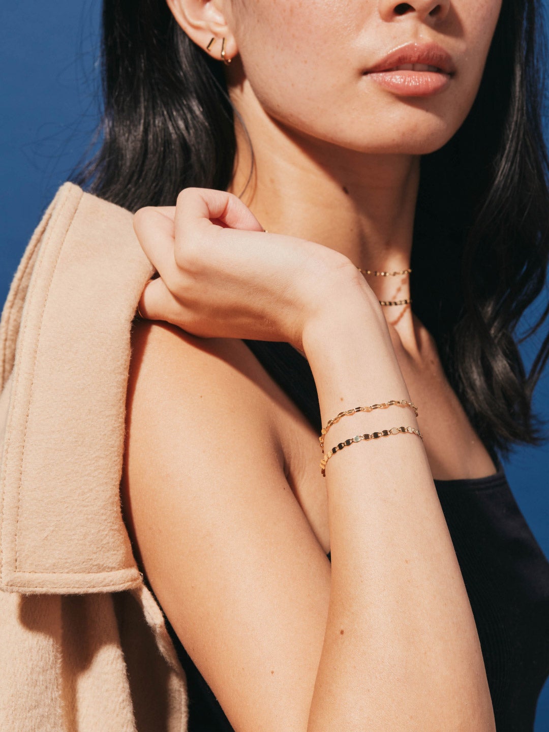 Ana Luisa Jewelry Bracelets Chain Bracelet Simple Chain Bracelet Ope Gold
