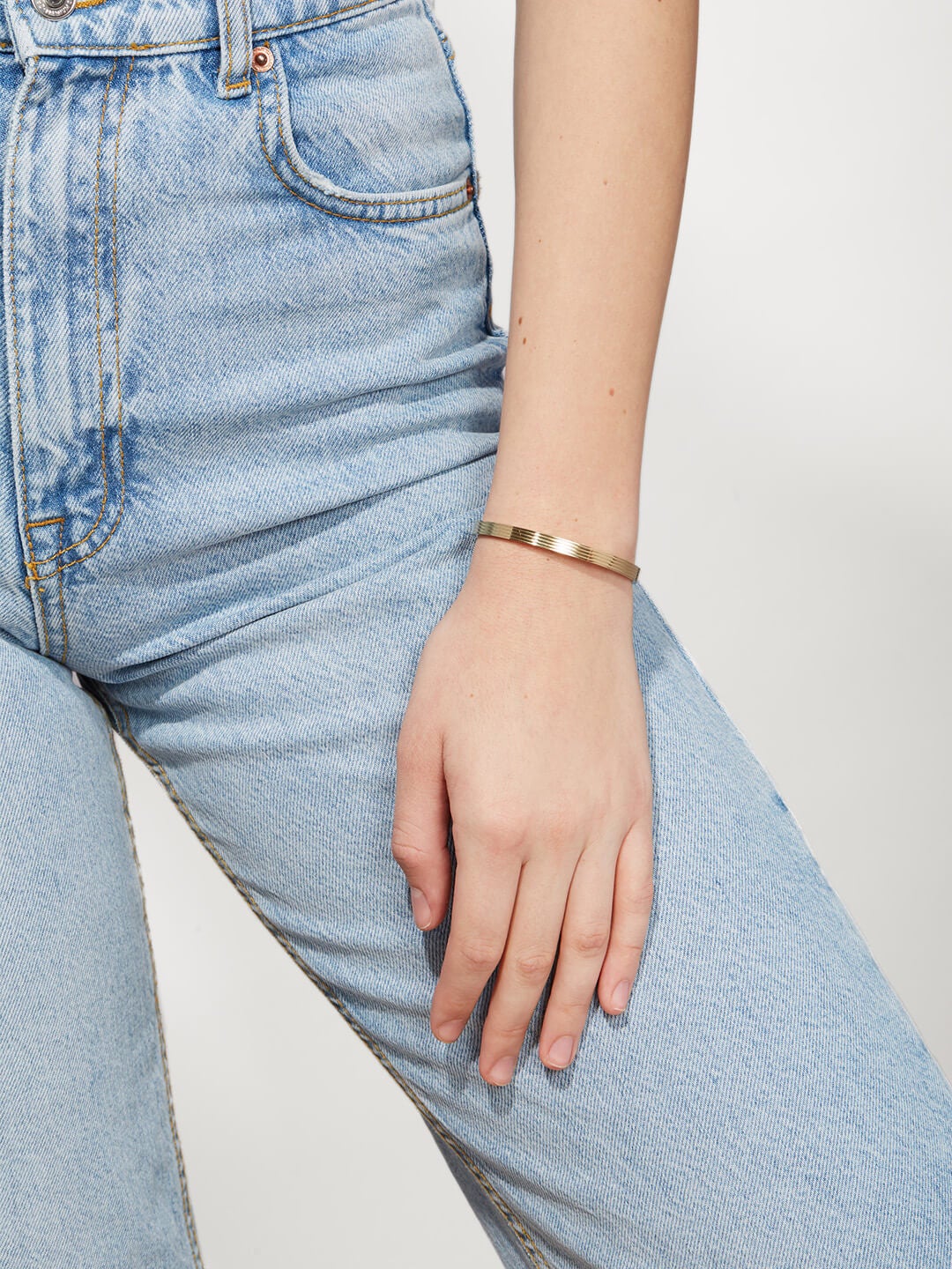 Ana Luisa Jewelry Bracelets Cuff Bracelet Banded Cuff  Ovest Stainless Steel